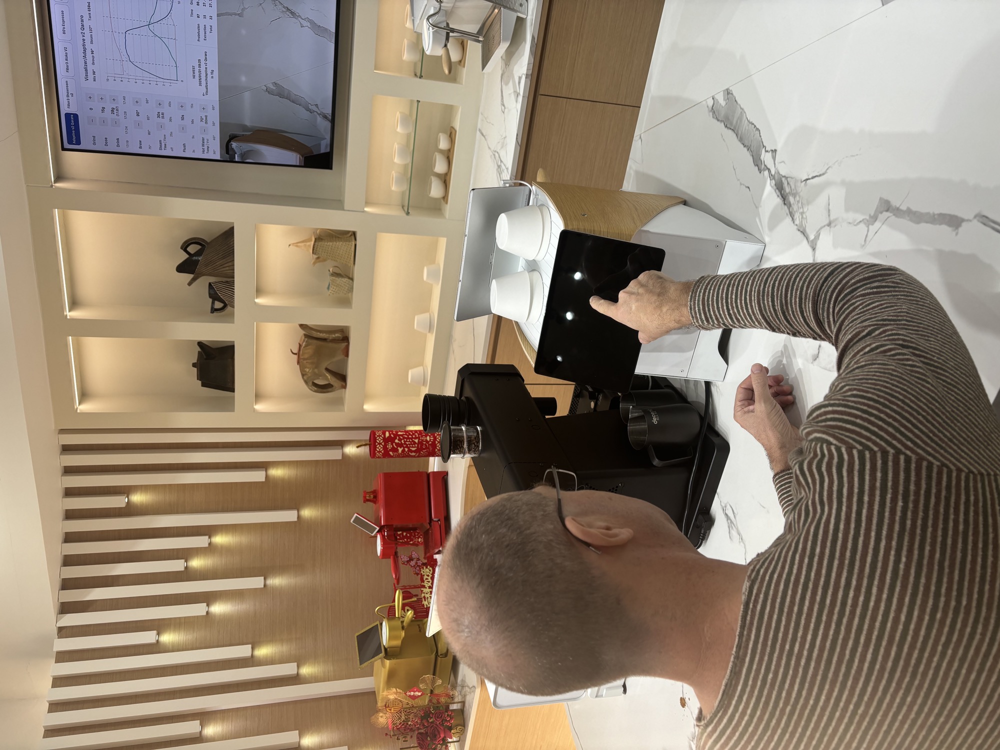Customer facing Android tablet on Bengle